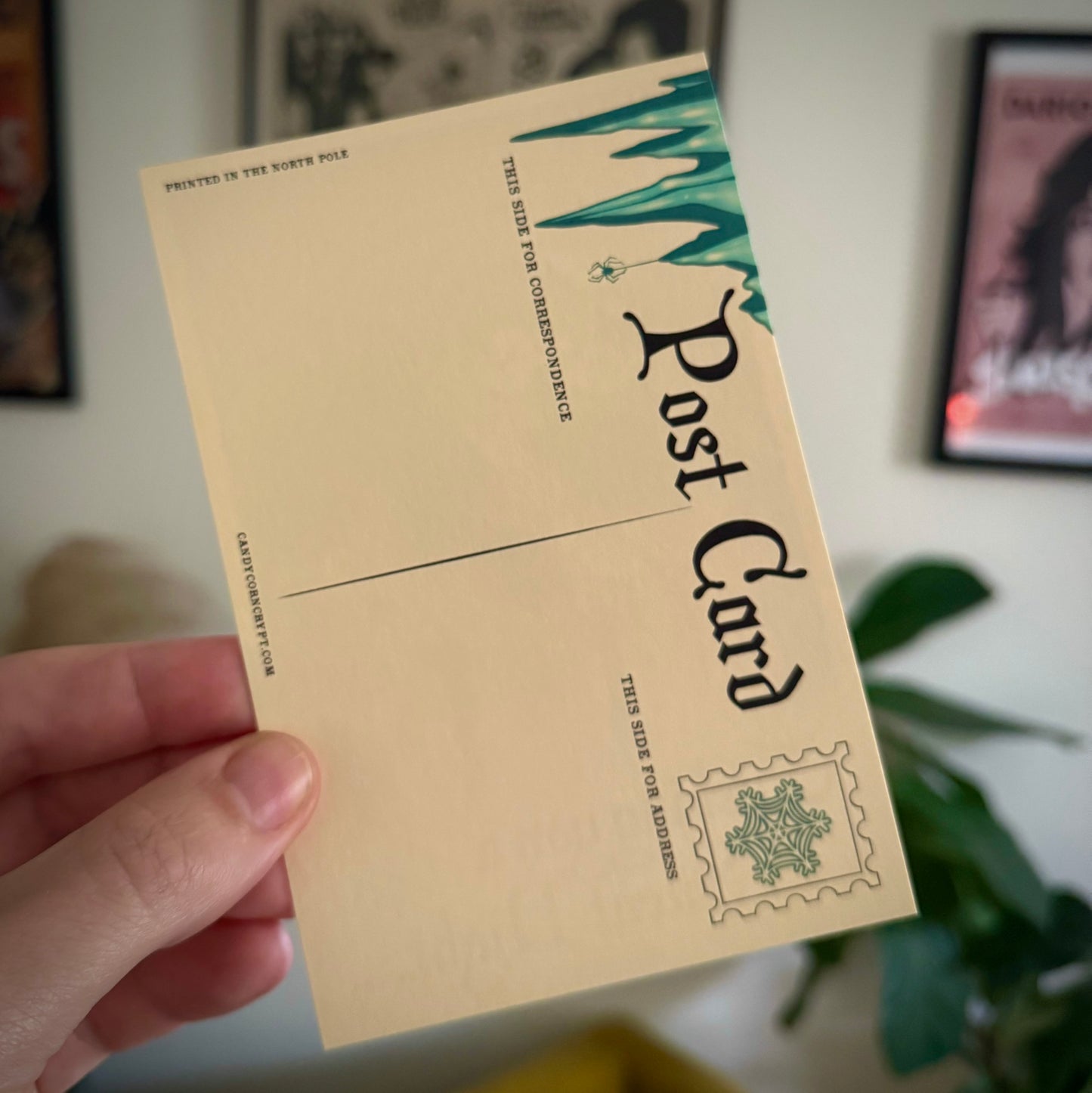 ‘Wishing you a Silent Night…’ Postcard