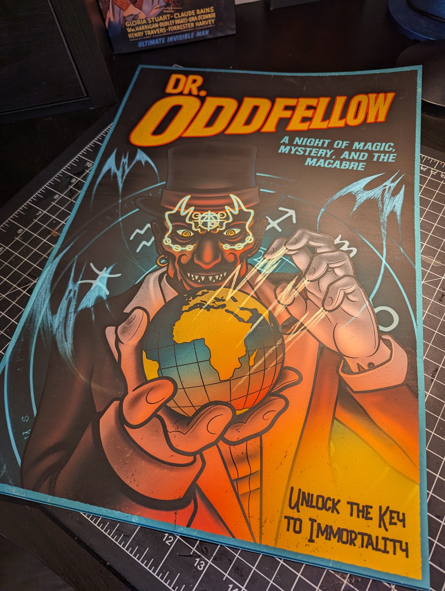 Halloween Horror Nights 32: 'Dr. Oddfellow' Fine Art Print