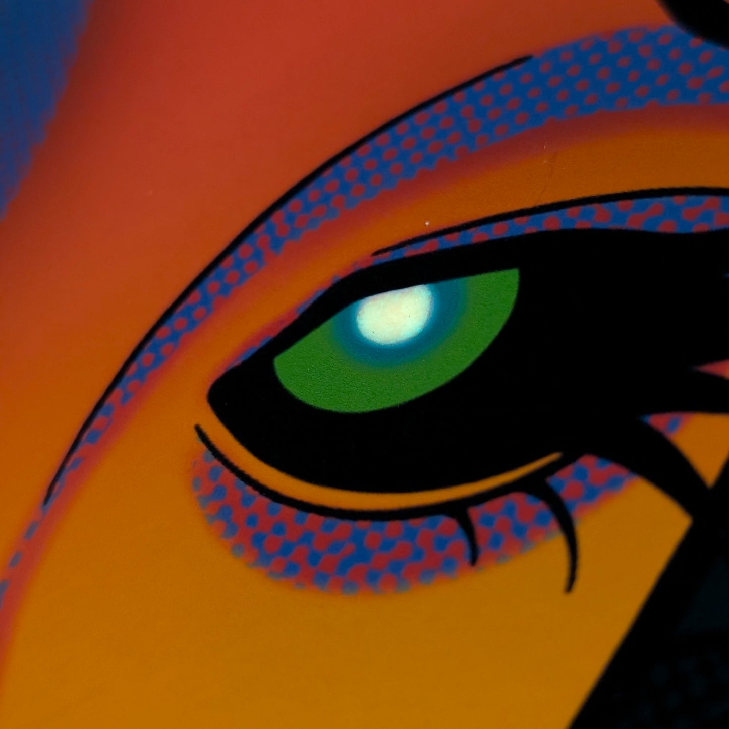 'The Devil's Eyes' Poster (Final Flame Edition Glow-in-the-Dark Eyes)