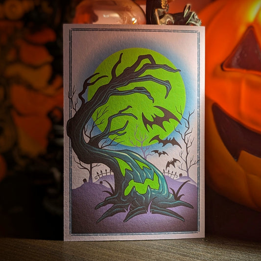 Terrifying Tree Mini Print