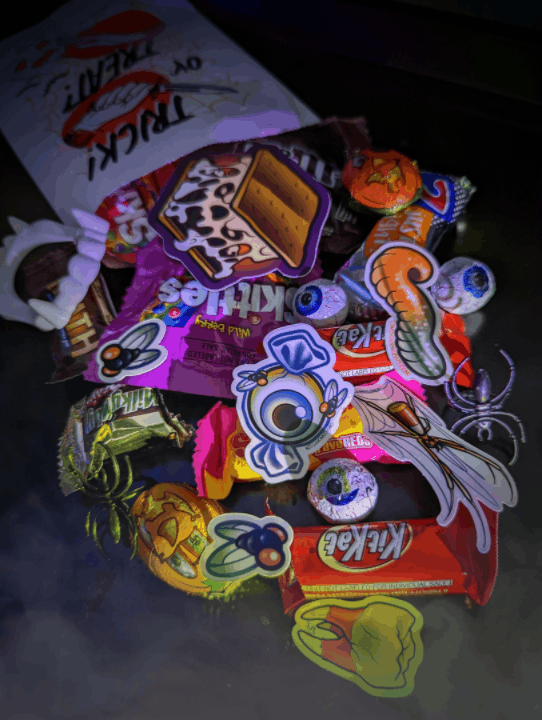 Icky, Sticky Tricks n' Treats: Halloween 2022 Sticker Pack