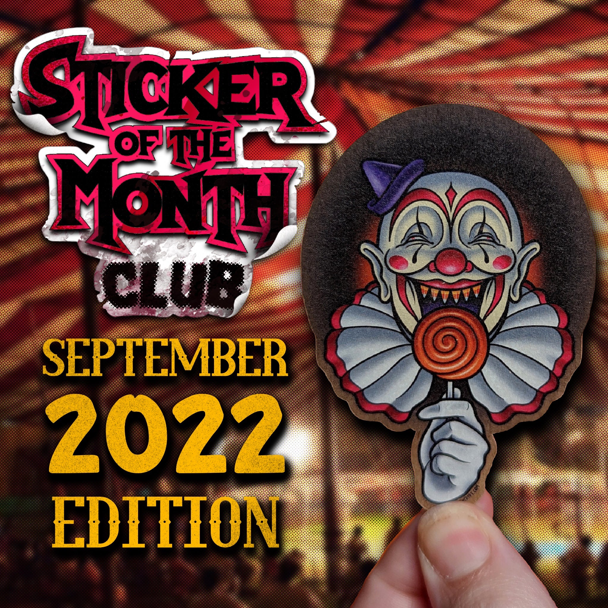 Sticker of the Month 11 candycorncrypt
