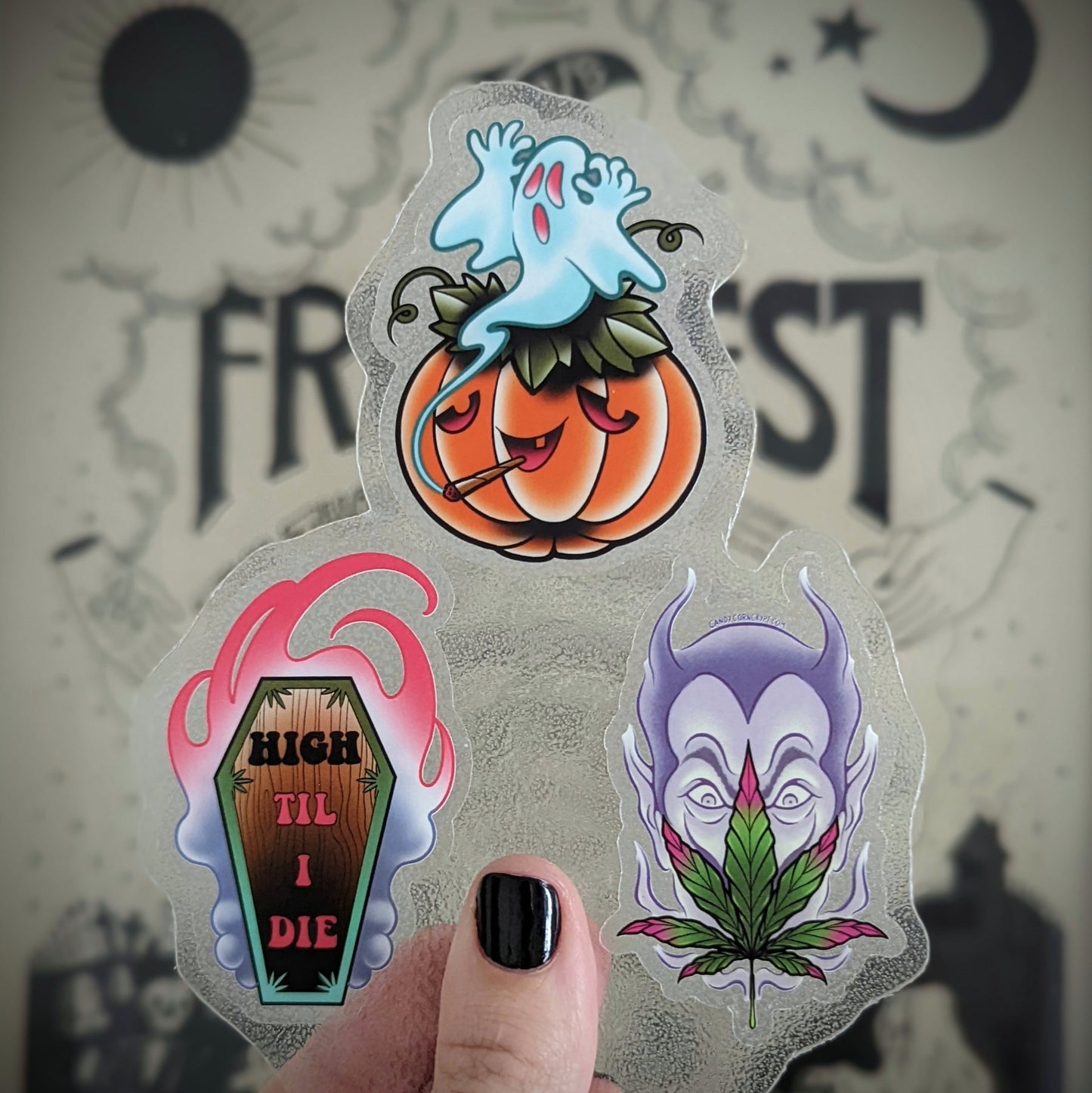 Hall-O-weed Sticker Pack