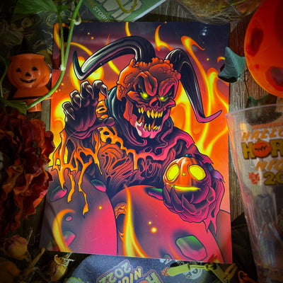 Halloween Horror Nights: Pumpkin Lord Print