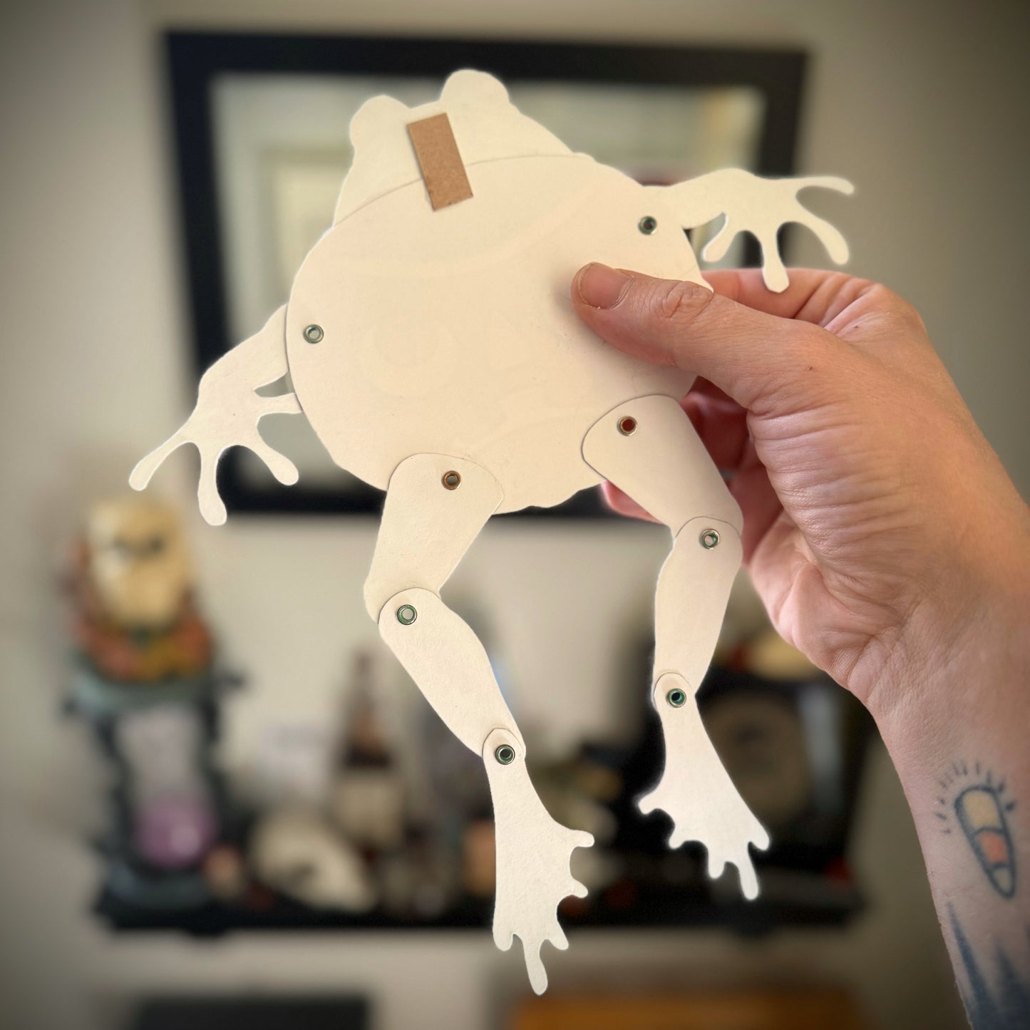 Lily P. Leaper Posable Paper Doll