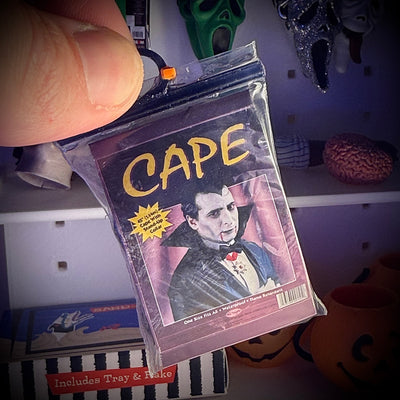 Morbid Minis: Bagged Vampire Cape (90s)