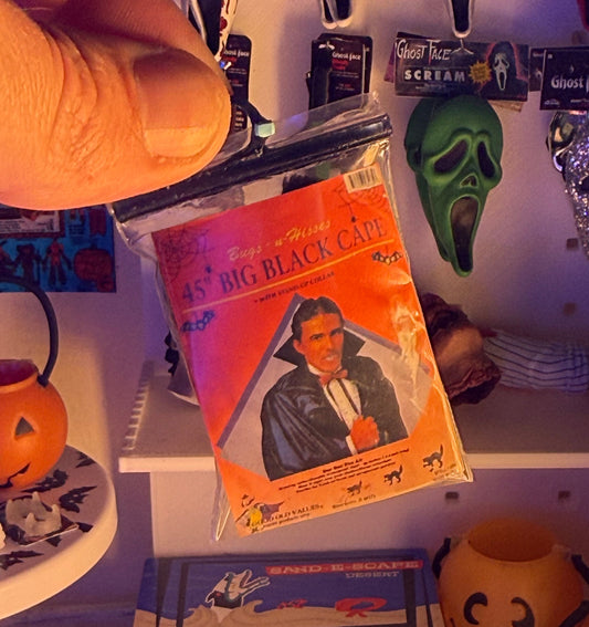 Morbid Minis: Bagged Vampire Cape (80s)