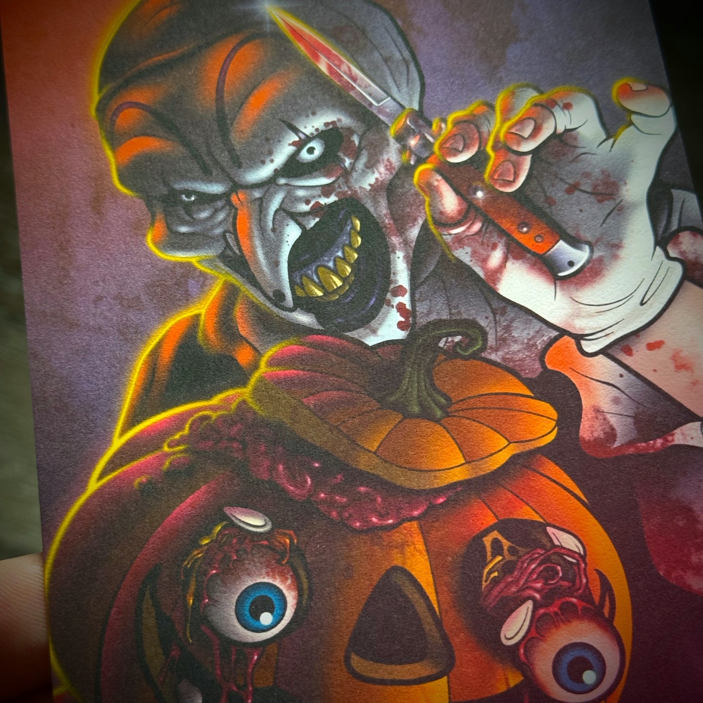 Art the Clown Mini Print