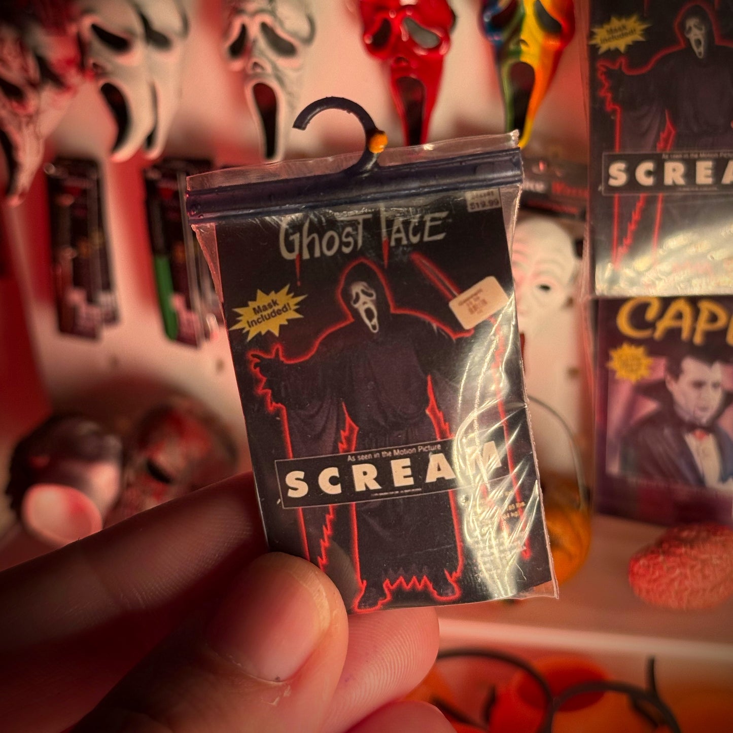 Morbid Minis: Ghostface Bagged Costume (90s)