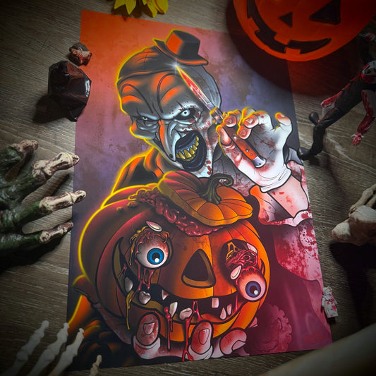 Art the Clown Poster Print