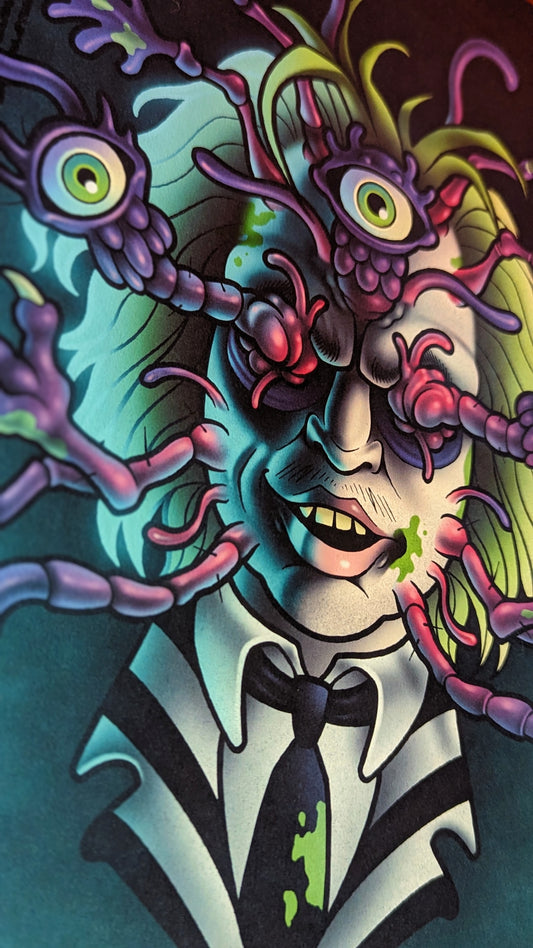 Beetlejuice Art Print