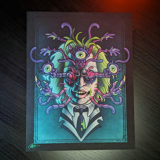 Beetlejuice Art Print