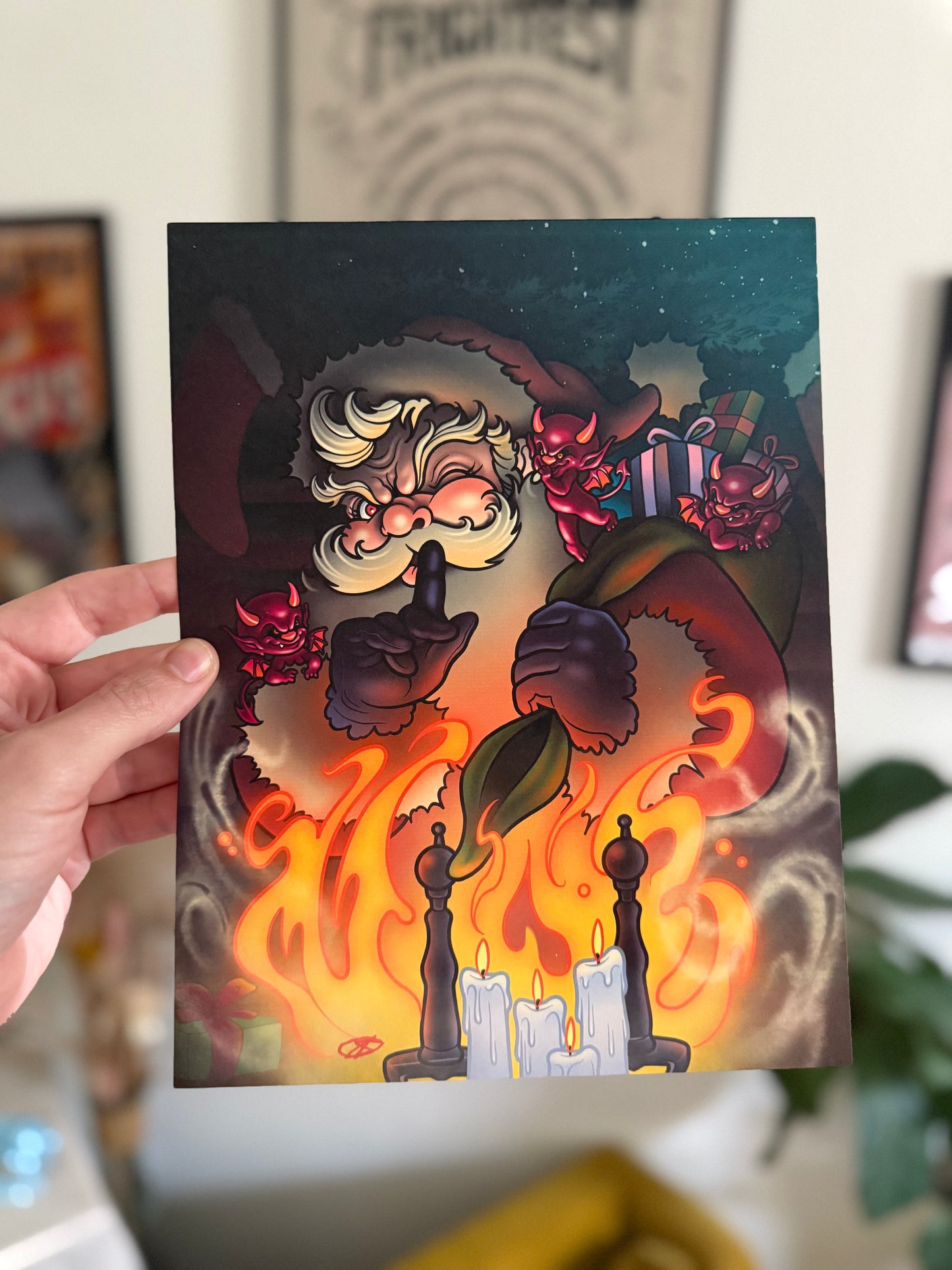 ‘Wishing you a Silent Night…’ Print