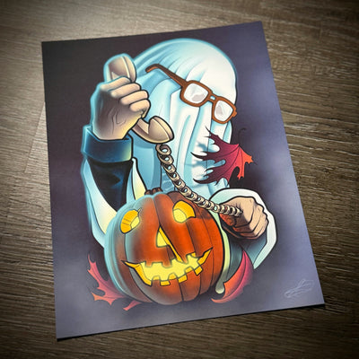 Serial Caller: Halloween Print