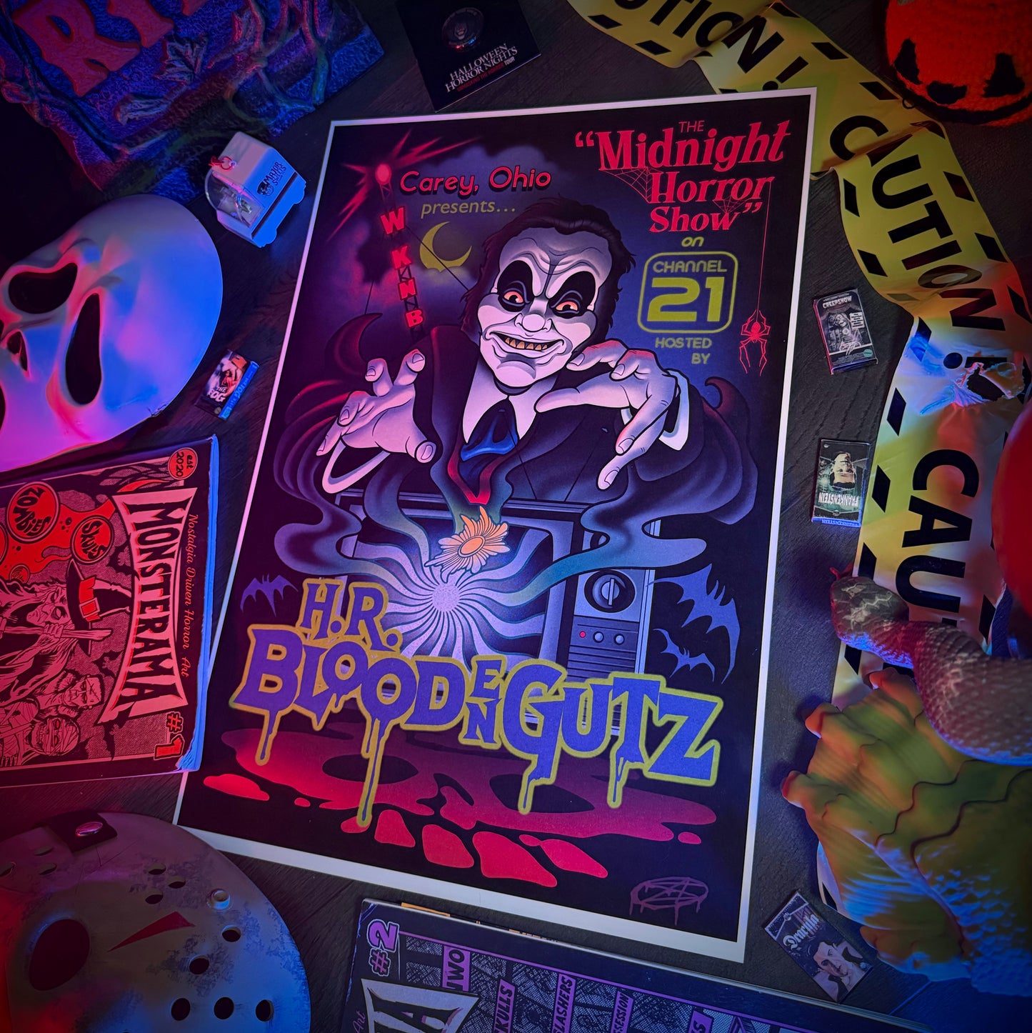 Halloween Horror Nights: The Return of H.R. Bloodengutz Poster