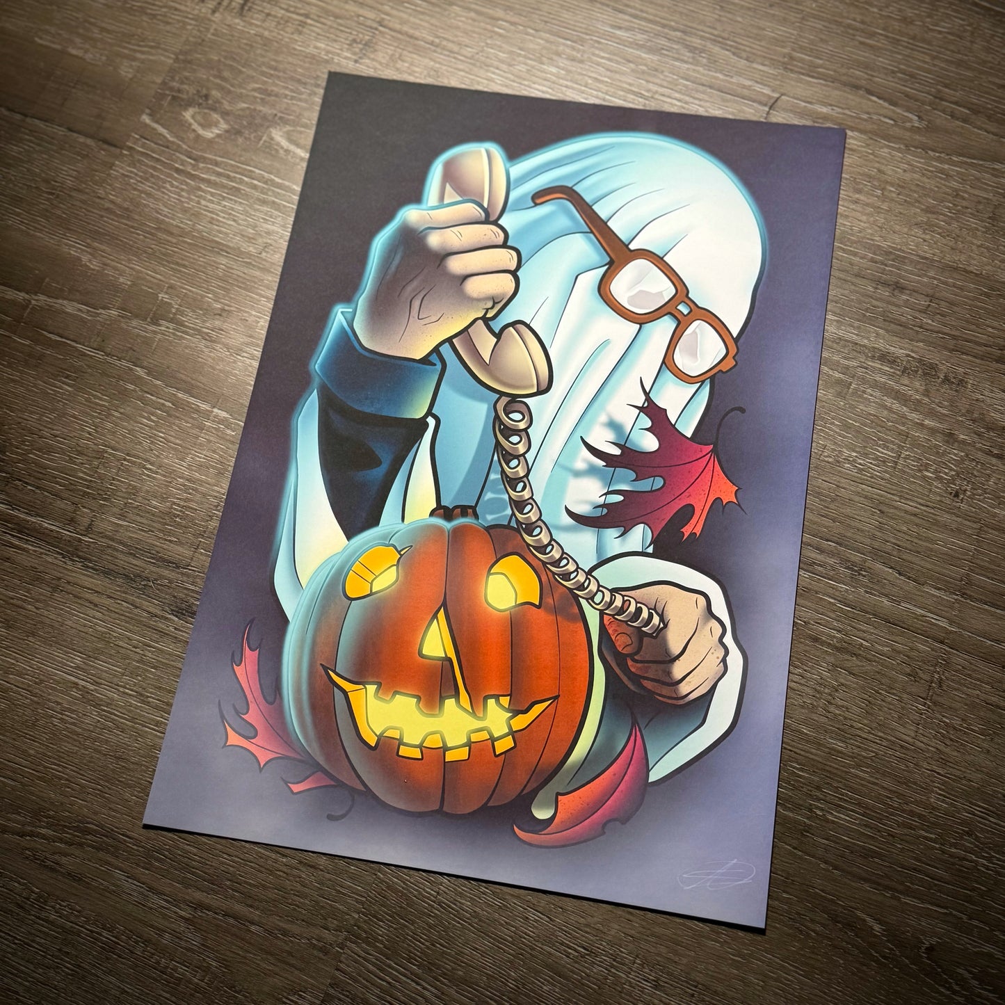 Halloween House Calls Poster Print
