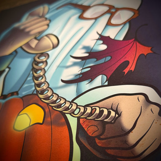 Halloween House Calls Poster Print