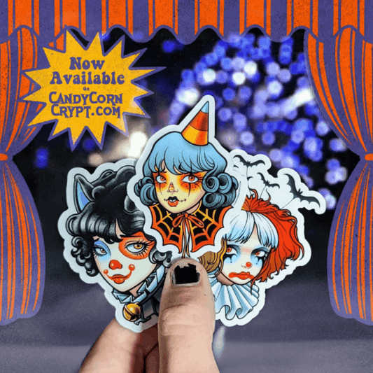 Troupe of Terrors Sticker Pack