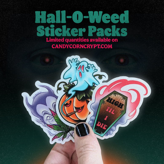 Hall-O-weed Sticker Pack